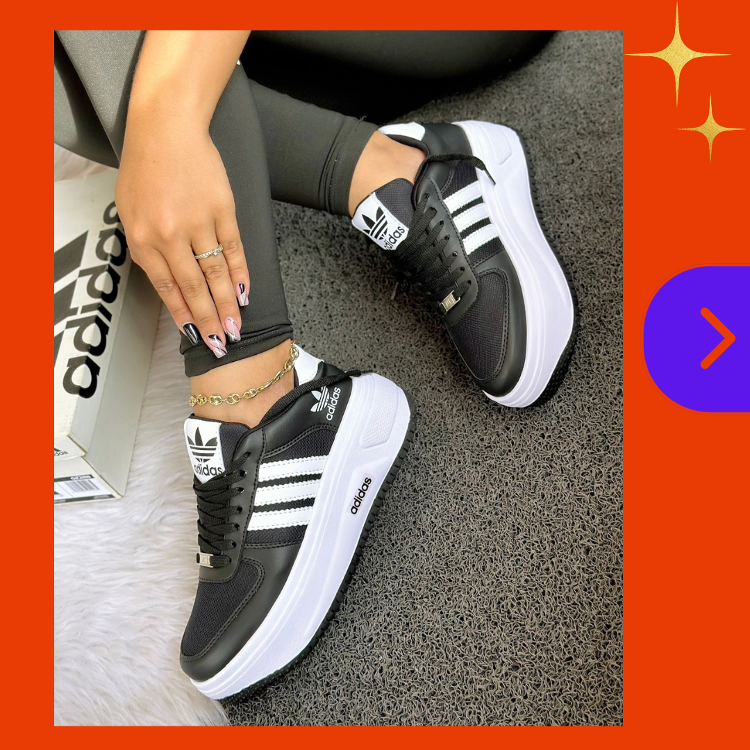 ADIDAS DOBLE PISO DAMA -  Las zapatillas que revolucionarán tu comodidad y estilo!!  🔥😎